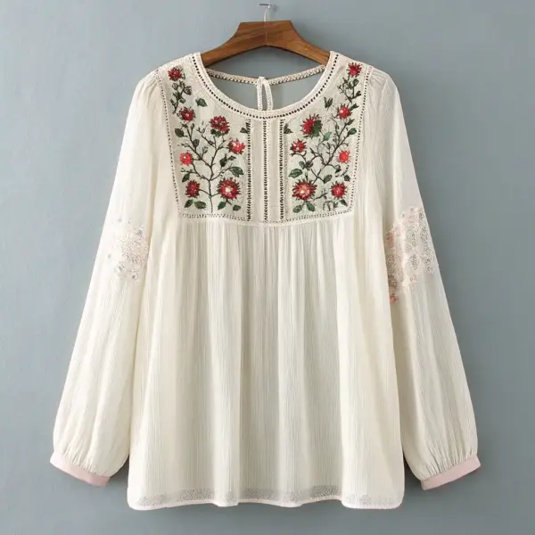 Floral Boho Blouse