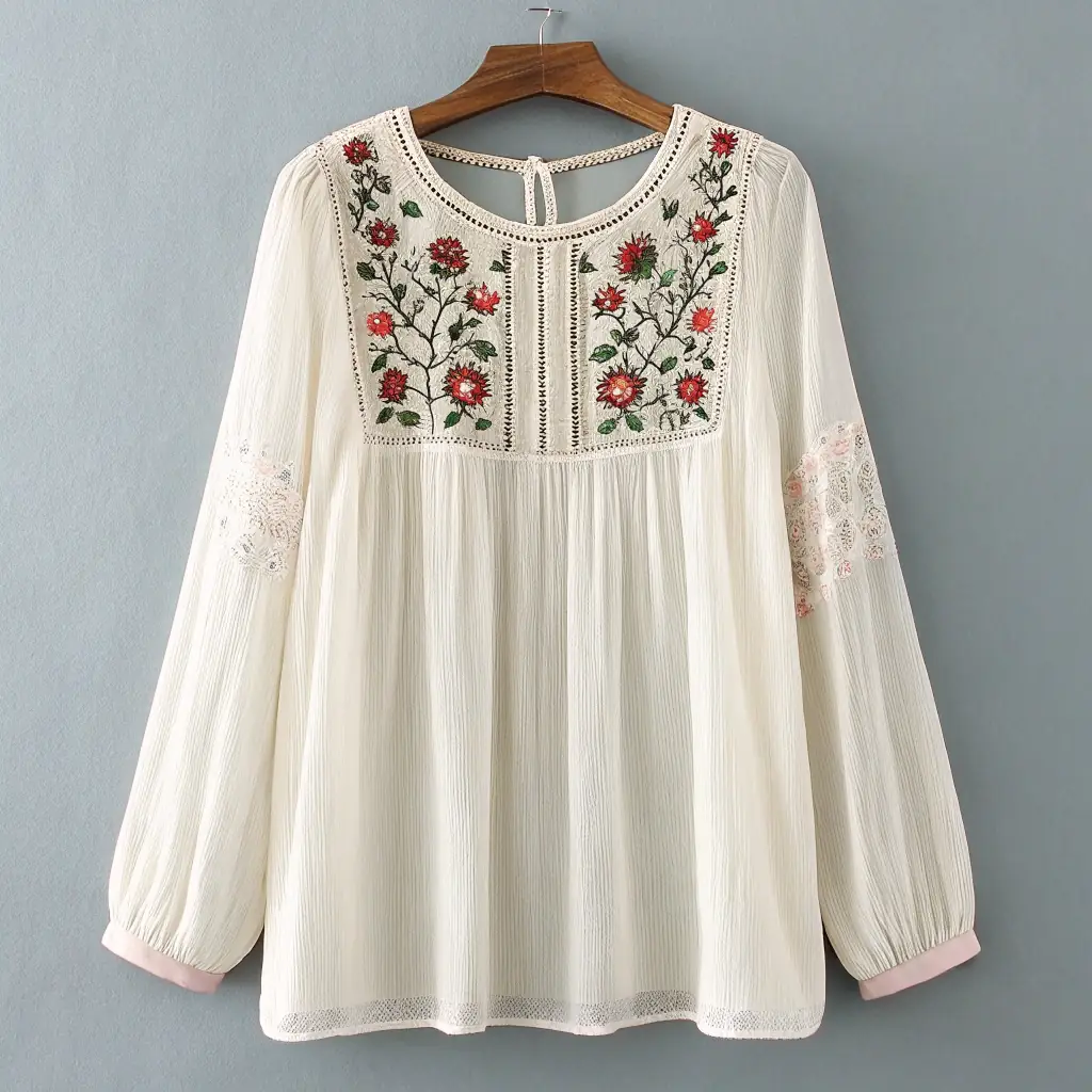 Floral Boho Blouse