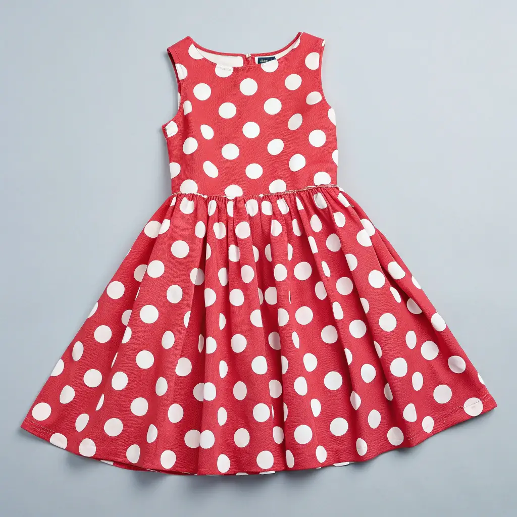 Retro Polka Dot Dress