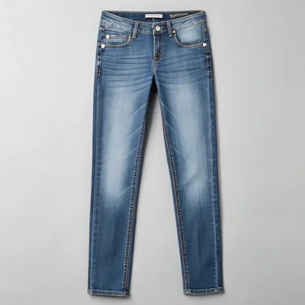 High-Waisted Vintage Jeans