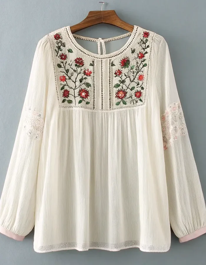 Floral Boho Blouse