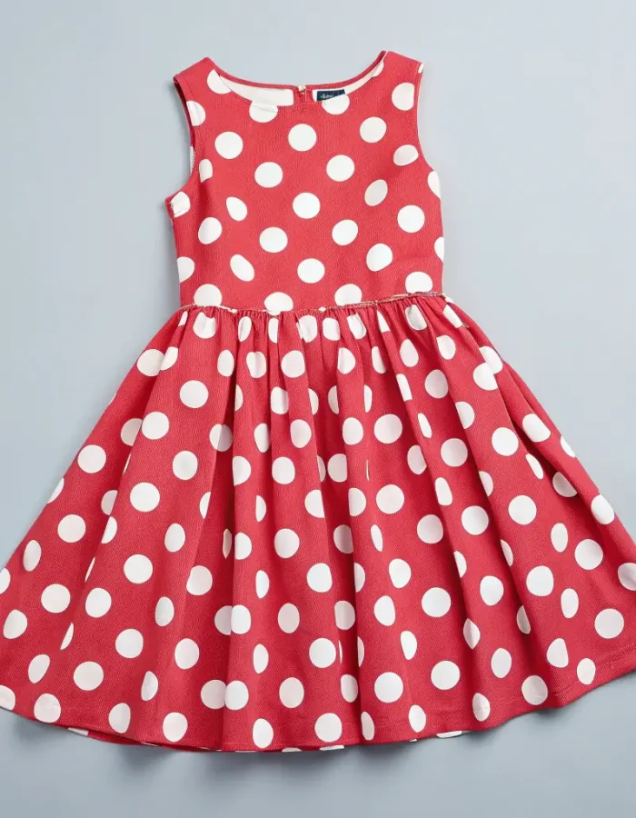 Retro Polka Dot Dress